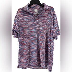 NWOT TailorByrd bright and vibrant golf polo shirt; Quick Dry; Cool, Smooth Feel
